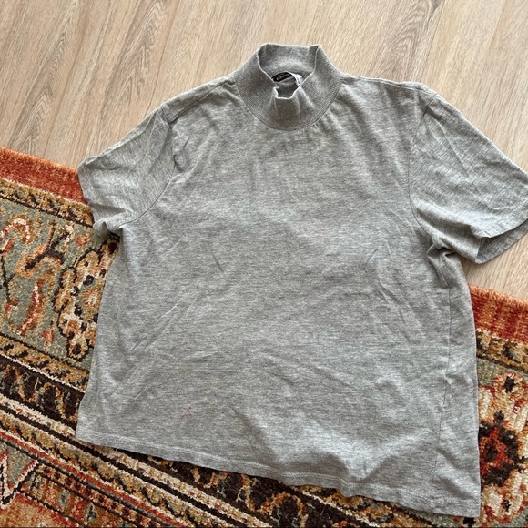 Zara high neck basic tee - Picture 2 of 3